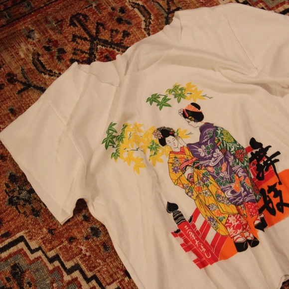 vintage asian crop top - Picture 4 of 4